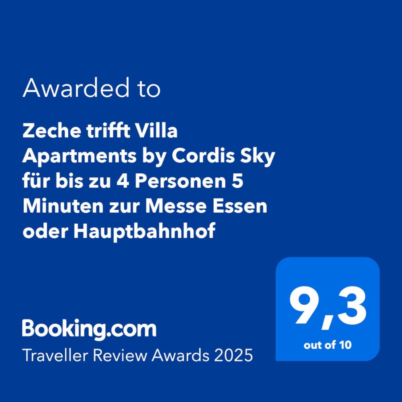 Zeche Trifft Villa Apartments By Cordis Sky Fuer Bis Zu 4 Personen 5 Minuten Zur Messe Essen Oder Hauptbahnhof Екстериор снимка